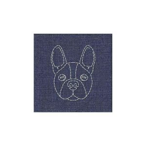 print and co denim dogs bulldog frances 01