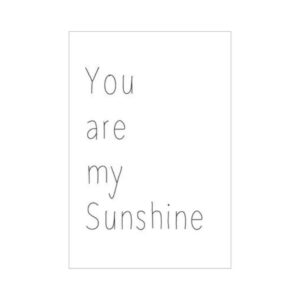 print and co you are my sunshine 01