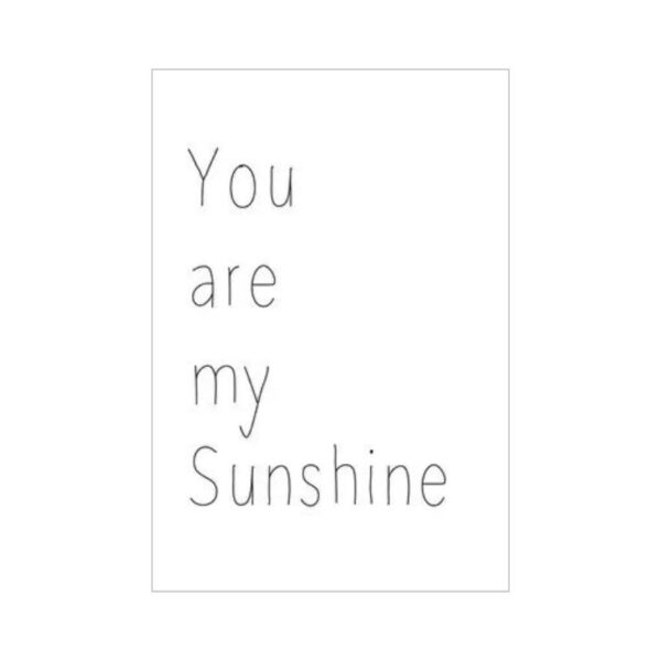 print and co you are my sunshine 01